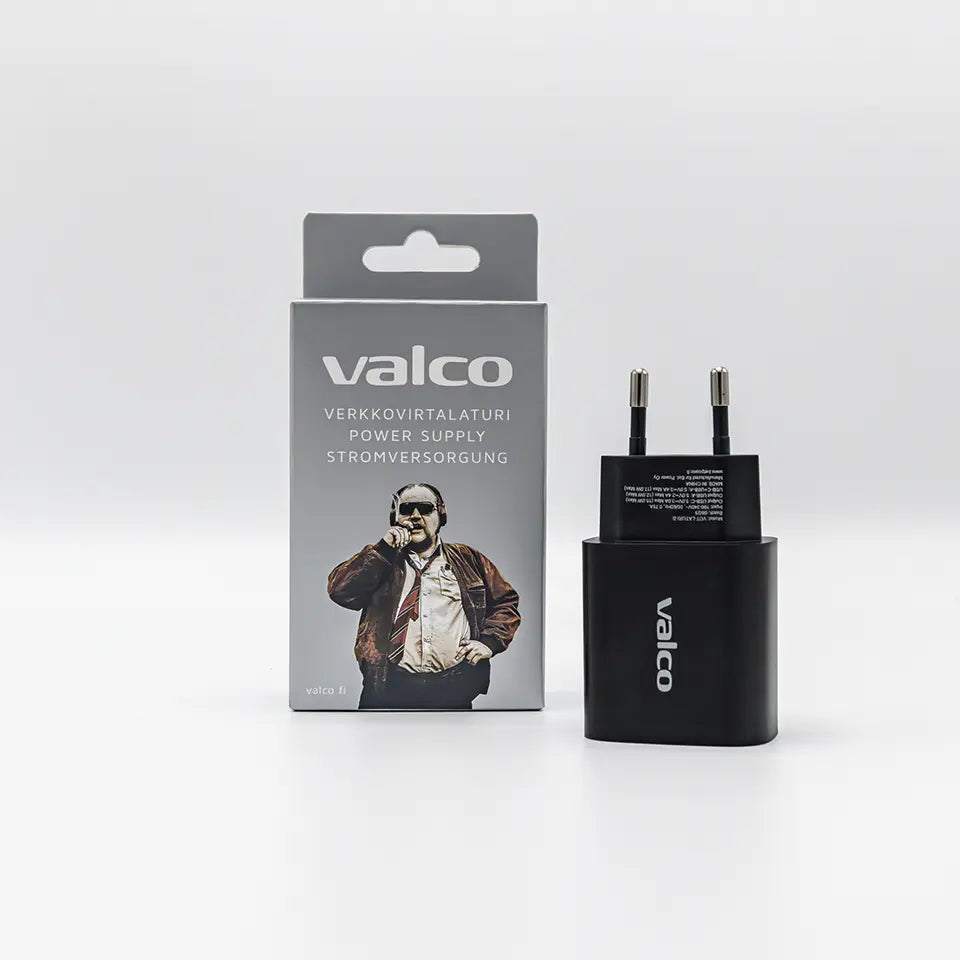 Verkkolaturi USB-A USB-C 5V