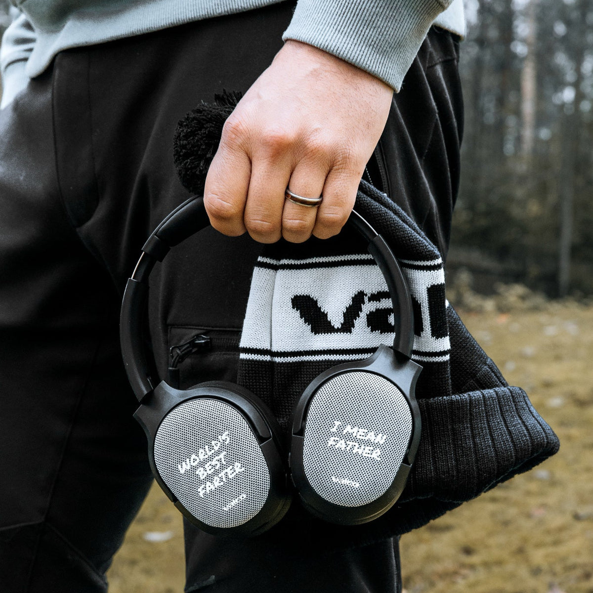 VMK25 Father's Day Special Edition skins and beanie – Better than another pair of boxers when he already has the headphones