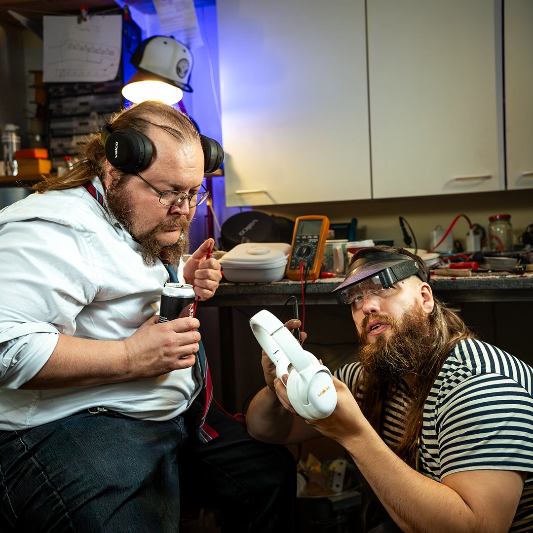 Reparatie van koptelefoons