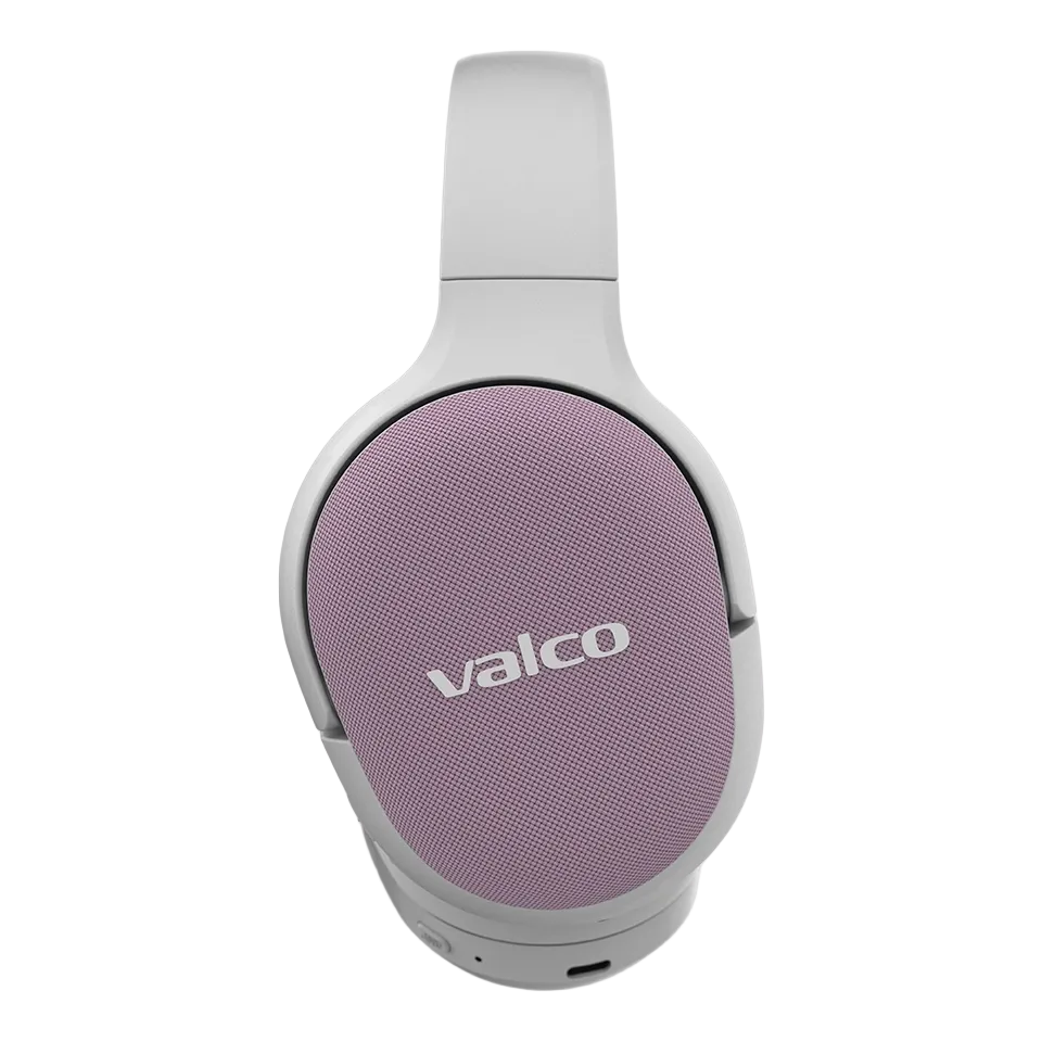 Vita VMK25.2-hörlurar med ljusrosa Skin-skal