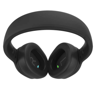 Valco VMK25.2 headphones in black, interior view with the ear cushions visible